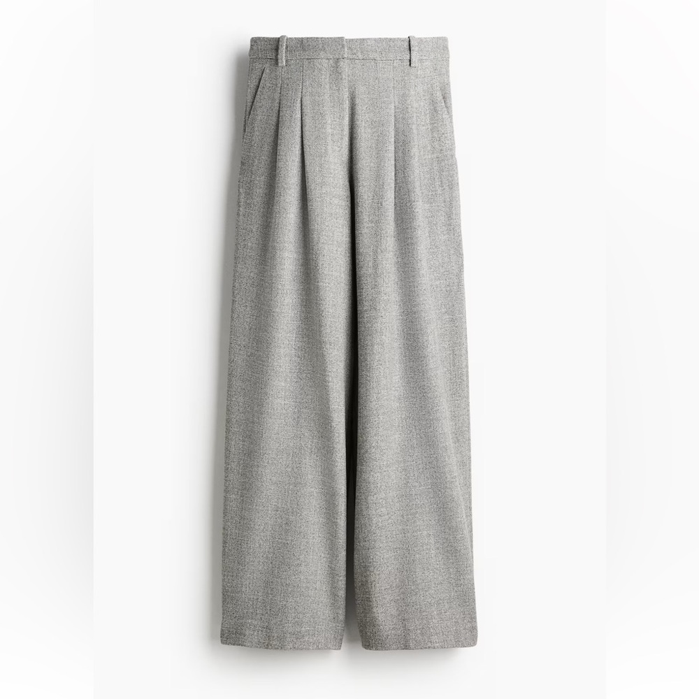 NWOt Gray Melange Wide Leg pants